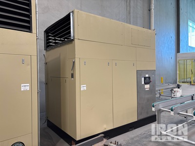 Ingersoll Rand H300 1264 cfm Skid-Mounted Electric Rotary Screw ضاغط هوائي