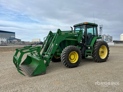 2001 John Deere 7610 Ciągnik 4WD