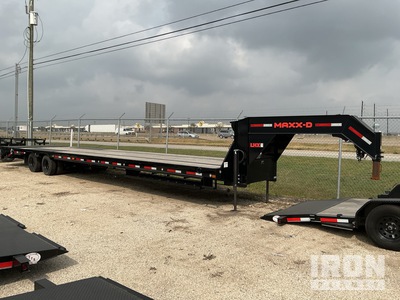 2024 maxi 12870 lb 40 ft T/A Gooseneck مقطورة مسطحة (Unused)
