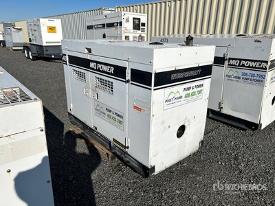 Multiquip DCA-45SSIU4 45 kVA Skid-Mounted Generator Set