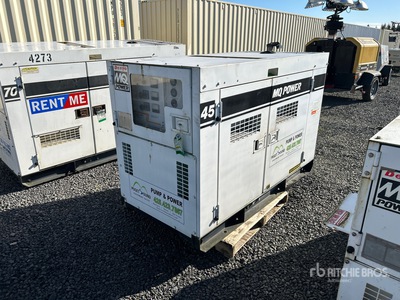 Multiquip DCA-45SSIU4 45 kVA Skid-Mounted Generator Set
