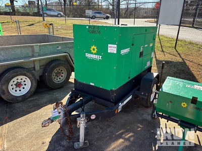 2016 Multiquip DCA-25SSIU4F 20 kW Mobile مولد