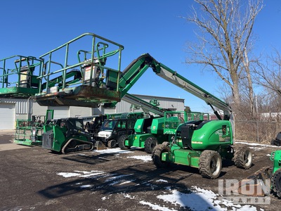 2018 JLG 600AJ 4WD Dual Fuel Piattaforma monobraccio articolata