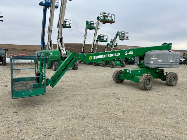 2016 Genie S-45 4WD Diesel Telescopic Boom Lift