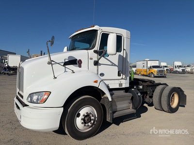 2015 Kenworth T400 4x2 S/A Day Cab Truck Tractor
