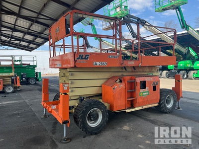 2017 JLG 4394 RT Diesel 4x4 Scissor Lift