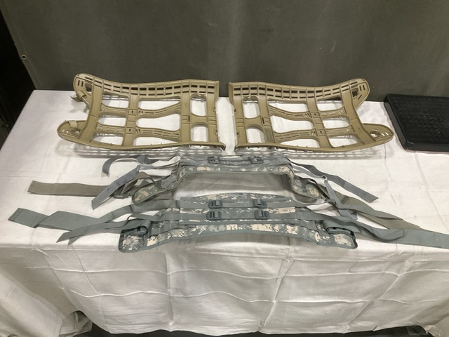 (45) Molded Waist Belts & (25) MOLLE Pack Frames