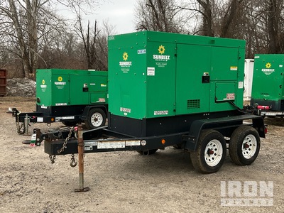 2017 Multiquip Whisperwatt DCA-45SSIU4F 36 kW Mobile Generator Set (Inoperable)