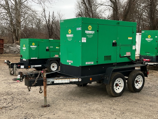 2017 Multiquip Whisperwatt DCA-45SSIU4F 36 kW Mobile Generator Set (Inoperable)