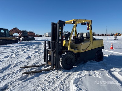 2013 Hyster H120FT 11100 lb Pneumatic Tire Forklift