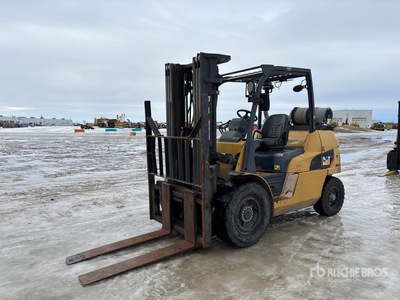 2012 Cat P9000 8750 lb Pneumatic Tire Forklift