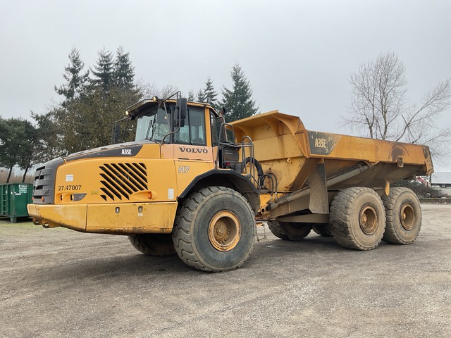 2008 Volvo A35E Articulated Dump Truck