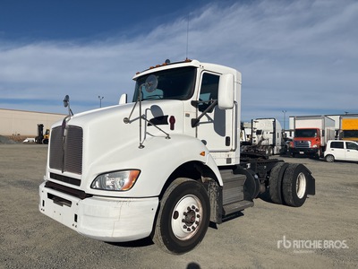 2015 Kenworth T400 4x2 S/A Day Cab Truck Tractor