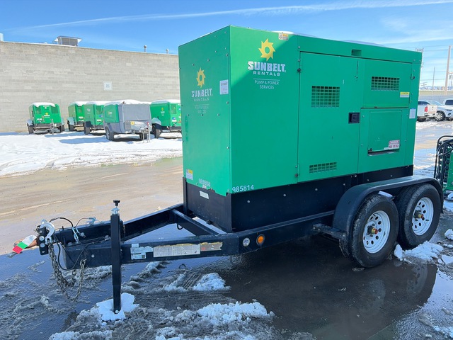 2017 Multiquip DCA-70SSIU4F 56 kW Mobile Generator Set