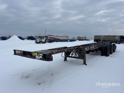 2006 Cheetah Tri/A Extendable Remolque Portacontenedores