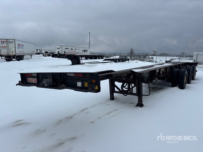 2002 Manac 40 ft Tri/A Extendable Remorque conteneur