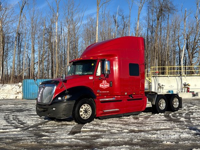 2018 International ProStar+ 6x4 T/A Slaapcabine Trekker