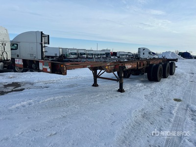 2001 Lode King Tri/A Extendable Container Trailer