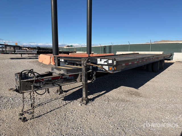 2007 Trail-Eze TE401 30 ft T/A Sliding Axle Trailer