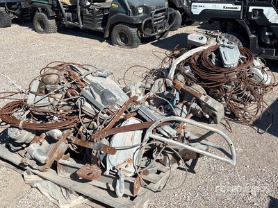 Quantity of (2) Pallets of Sky Climber Electric Hoists & Accessories