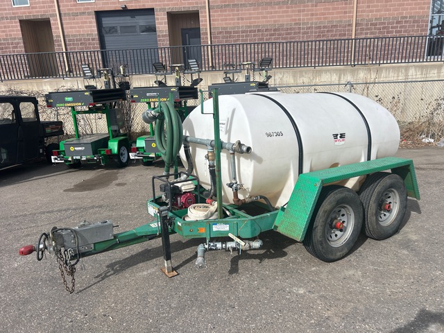 2017 Wylie EXP800SG 800 gal T/A Water Tank Trailer