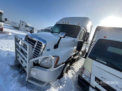 2015 Freightliner Cascadia 125 6x4 Tracteur Routier Couchette