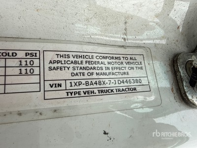 2018 Peterbilt 579 4x2 Tracteur Routier
