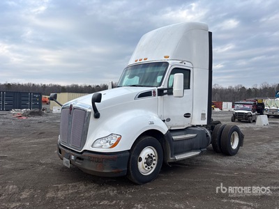 2016 Kenworth T680 4x2 S/A Day Cab Truck Tractor