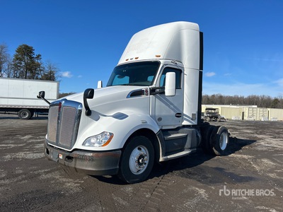 2016 Kenworth T680 S/A Day Cab Truck Tractor