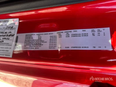 2018 Freightliner Cascadia 126 トラックトラクター（T/A）