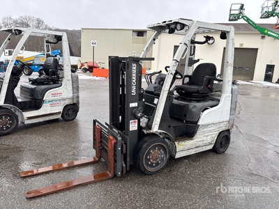 2013 Nissan CF40LP 4000 lb Pneumatic Tire Forklift