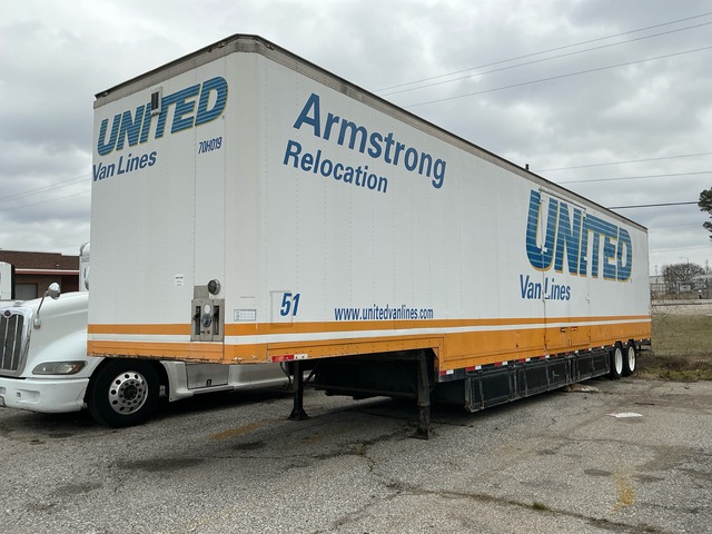 1997 Kentucky 51 ft x 102 in T/A Van Trailer