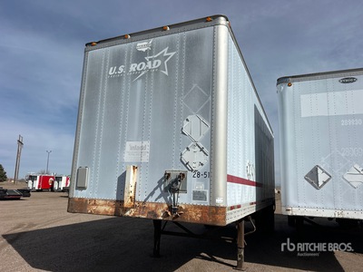 1999 Wabash 28 ft x 102 in S/A Van Trailer