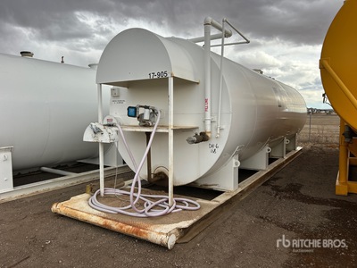2016 TOK 10000 gal Skid Mounted Steel Diesel Kraftstofftank