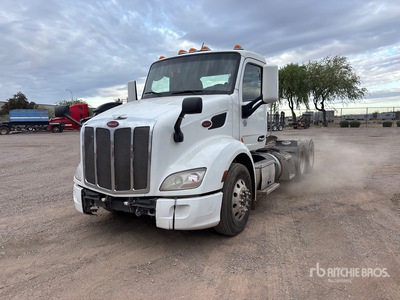2016 Peterbilt 579 6x4 T/A Day Cab Truck Tractor