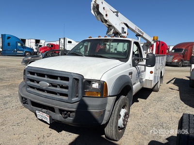 2008 Terex NT29 29 ft on 2007 Ford F-550 4x2 Bucket Truck
