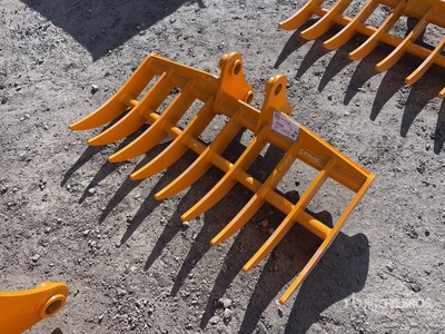 38 in Excavator Rake - Fits Cat 303