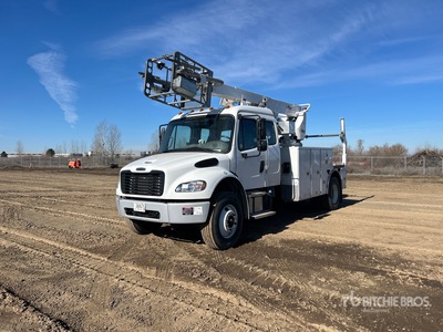2022 Altec T40P 35 ft on 2023 Freightliner M2 106 4x2 Extended Cab Cable Placer Arbeitsbühne-Lkw