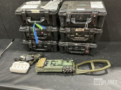 (6) VALLON VMC1 Metal Detectors