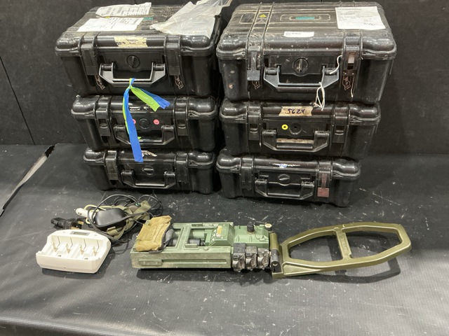 (6) VALLON VMC1 Metal Detectors (6) VALLON VMC1 Metal Detectors