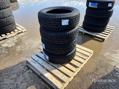 Quantity of (4) LT245/60R18 Tires (Unused)