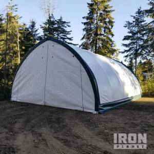 Gold Mountain S203012R-300gsm PE Storage Canopy (Unused)