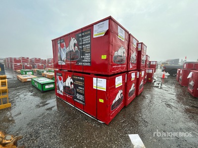 2026 Arctic Shelter 150 ft x 50 ft 150 ft x 50 ft x 26 ft Peak Double Truss (Unused)