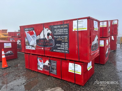 2026 Arctic Shelter 60 ft x 30 ft 60 ft x 30 ft x 22 ft Peak Double Truss (Unused)