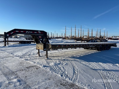 2019 PJ Trailers 40 ft Tri/A Gooseneck Equipment Trailer
