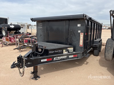 2025 AI TRAILERS 16 ft T/A Dump Utility Trailer