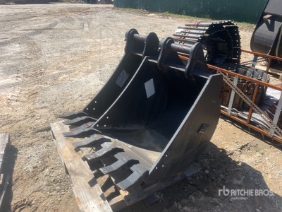 Quantity of (2) 24" PIN ON TRENCH BUCKET FOR VIO17