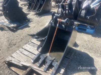 Quantity of (2) 24" PIN ON TRENCH BUCKET FOR VIO17