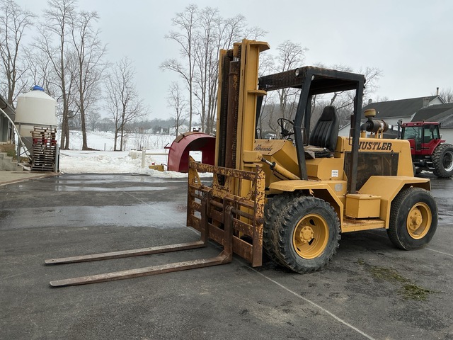 1974 Gregory H-12000-C 12000 lb 4x2 Rough Terrain Forklift 1974 Gregory H-12000-C 12000 lb 4x2 Rough Terrain Forklift