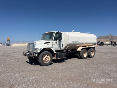 2007 International 7400 6x4 Water Truck